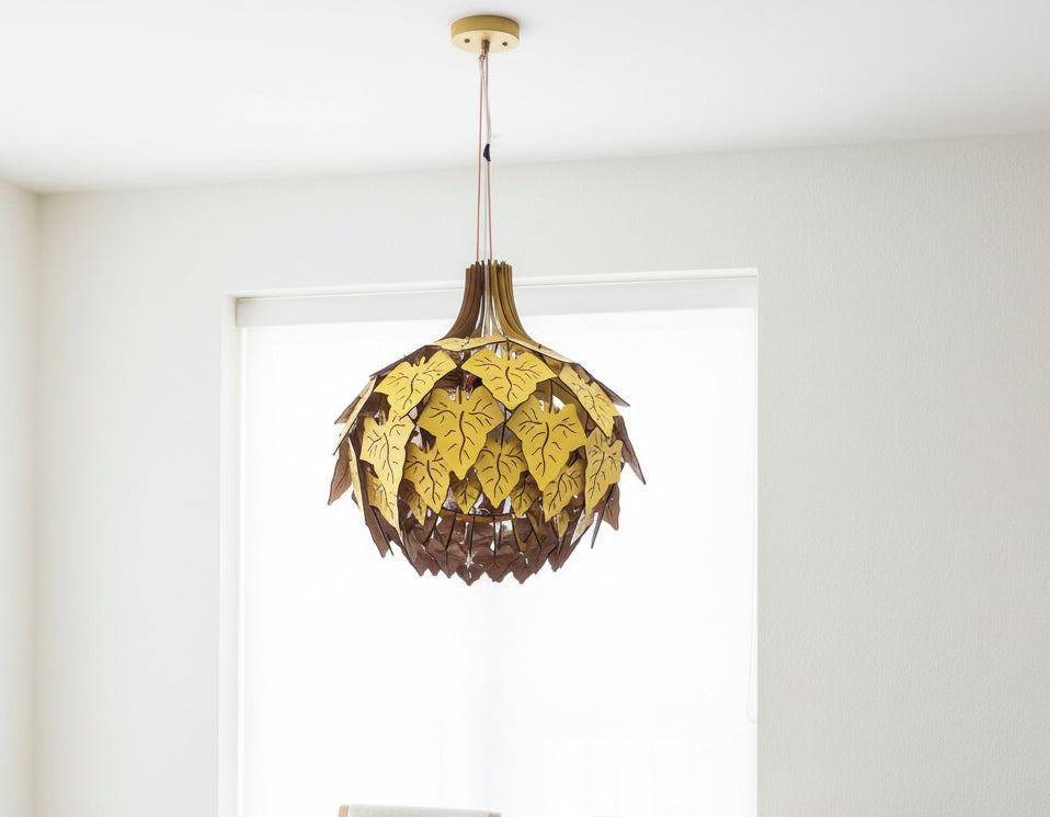 Hanging and ceiling chandelier 🌼