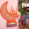 Crescent Moon Light Box