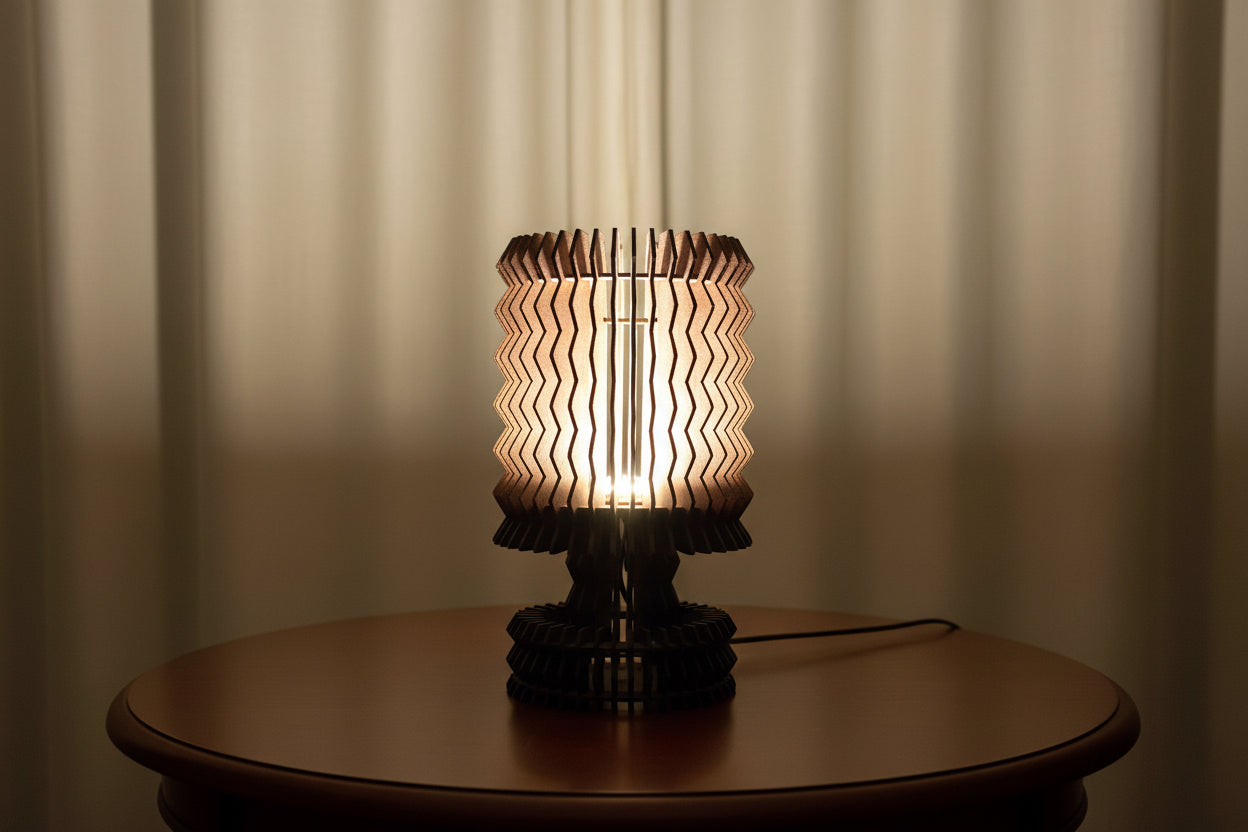 Wooden lamp 🪔