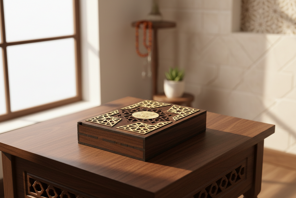 Wooden Quran Box 📦