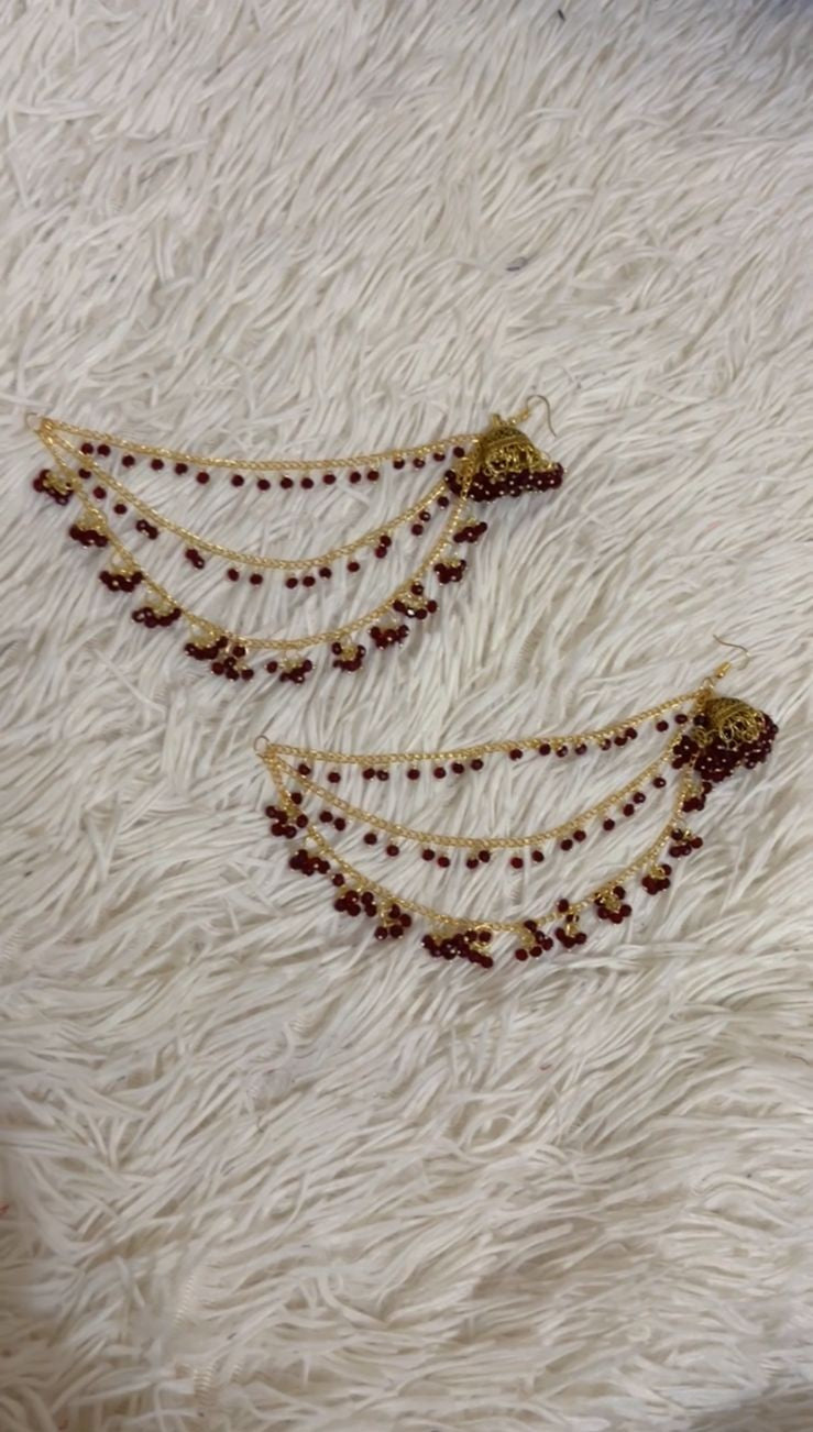 Sahara Jhumka set 🎀