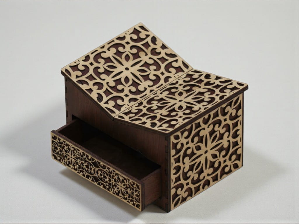 Quran Sharif Wooden Rehal