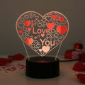Creative Love Lamp